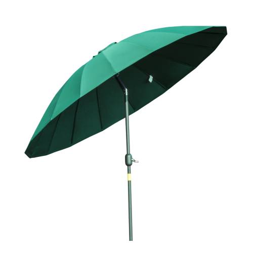 Outsunny Umbrela de gradina si terasa cu manivela - F255x240cm Verde | Aosom Ro