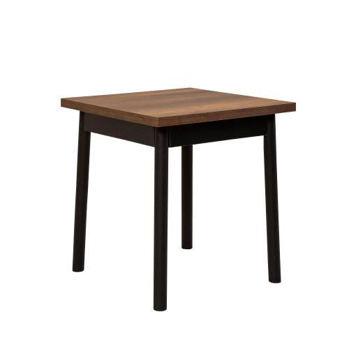 Masa Oliver Kare - Black Barok Dining Table - Negru - 77x70x70 cm