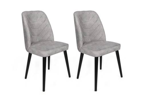 Set scaune (2 bucati) Dallas Chair Set (2 Pieces) - Bej - 50x90x49 cm