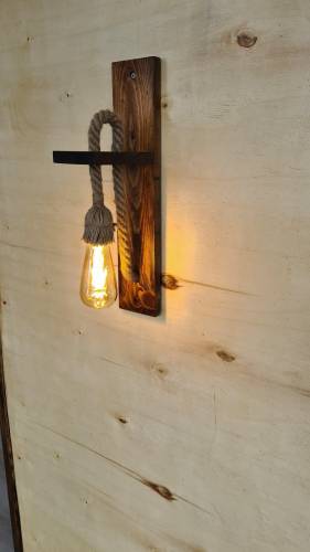 Lampa de perete Ahsap Wall Lamp - Nuc - 17x45x9 cm